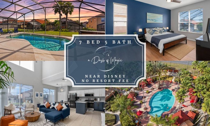 Solana Villa | Solana Resort, 7bedroom, 5 bath Villa w/Pool, Hot Tub, & Game Room. Pet-Friendly