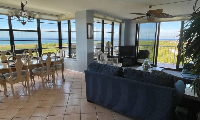 Marco Island Condo | South Seas Tower 4 10th-Floor: Stunning Panoramic South Beach-to-Tigertail Views