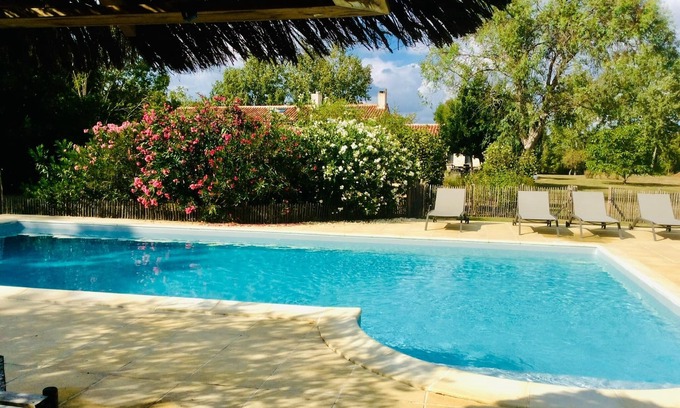 Nalliers House | South Vendée, between La Rochelle and the Puy du Fou, country house with swimming pool