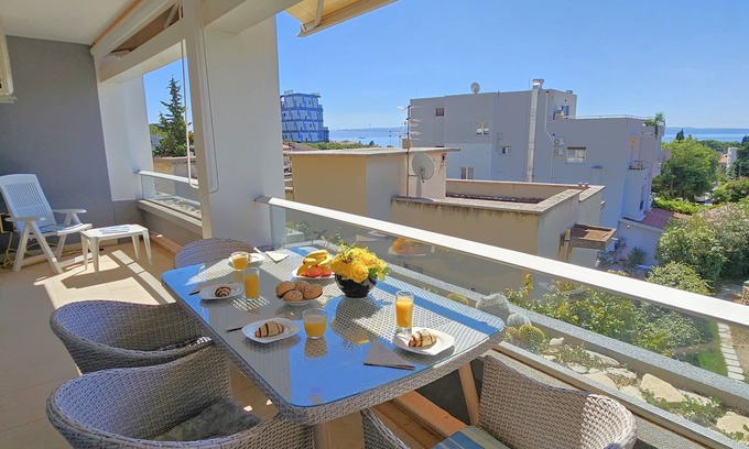 Bacvice Apartment | Spacious 1 Bed Apartment in Vibrant District of Split With Great Night Life