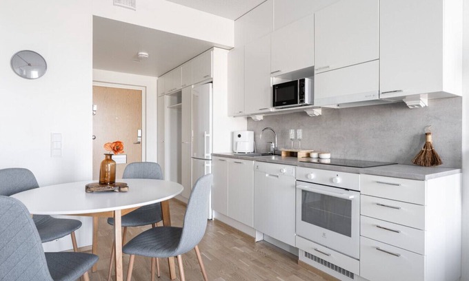 Tampere Apartment | Spacious 1BR Apartment with Sauna along the Tram Route!