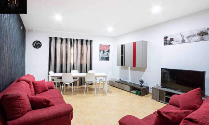 Pieta Apartment | Spacious 4BR Home in Pieta with BBQ & Terrace
