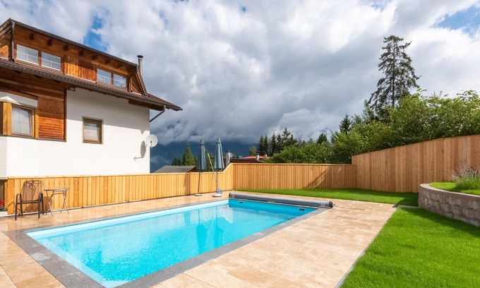 Tulfes Apartment | Spacious apartment in Tulfes with communal pool
