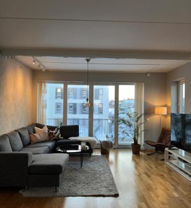 Trondheim Apartment | Spacious apartment with a great view and parking