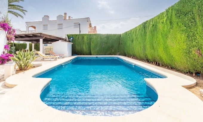 Almadrava Beach House | Spacious family home with Airco, private 5x10m pool, sandy beach 300m, free WiFi