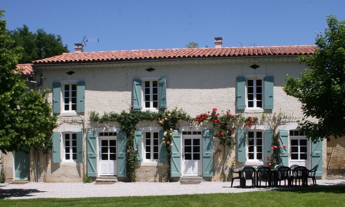 Lempaut Other | Spacious farmhouse with private large heated enclosed pool and extensive grounds