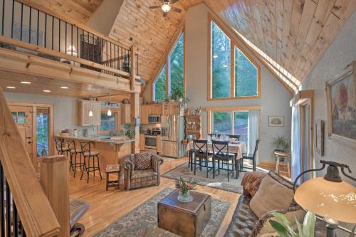 Santeetlah House | Spacious Lake Santeetlah Cottage with Lake Views!