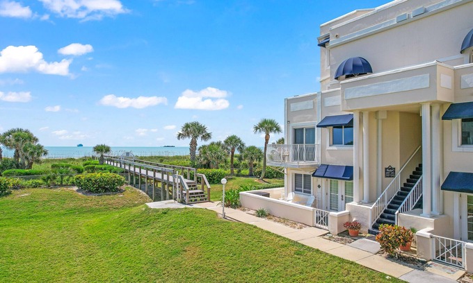 Port Canaveral Condo | Spacious Penthouse condo on private beach. AMAZING view! Close to Port Canaveral