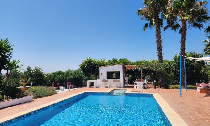 Lora Del Rio House | Spacious Seville Cortijo with large private pool set in orange groves free wifi