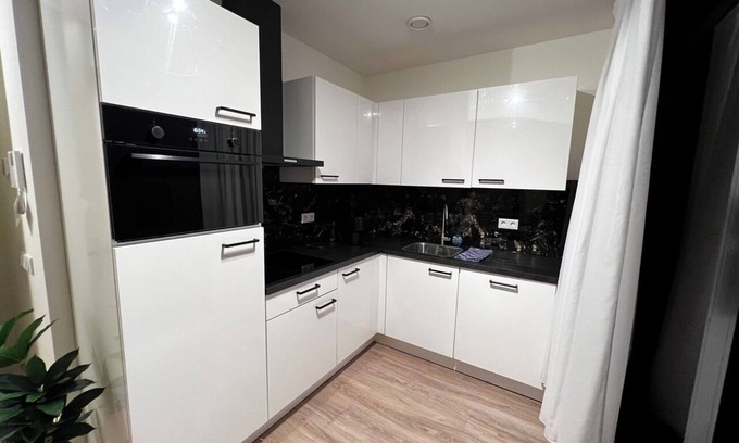 Goirle Apartment | Spacious stay with parking, WiFi, and garden views. Close to nature reserves and shops. Sleeps four.