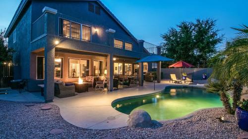 Superstition Springs House | Spectacular Golf Course Home with Pool and Views
