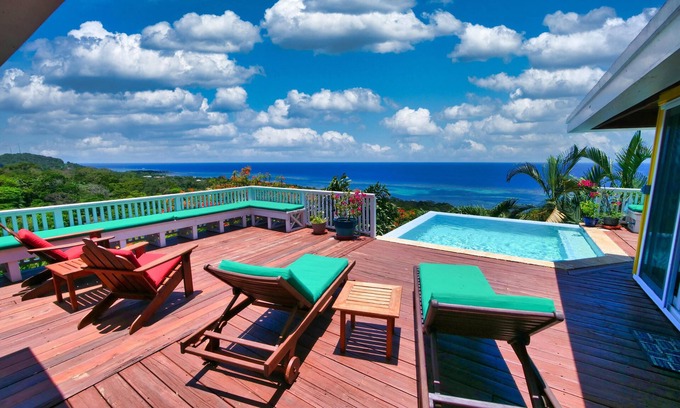 Antoneys Cay House | Spectacular Sea Views, Sunsets And Cooling Trade Winds.