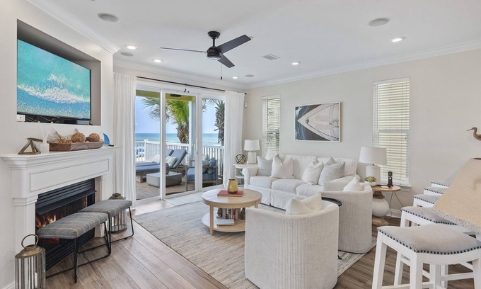 Laguna Beach Estates House | Spend Fall with us by the Beach! Gulf-Front Views! Private Pool! 4 Adult Bikes!