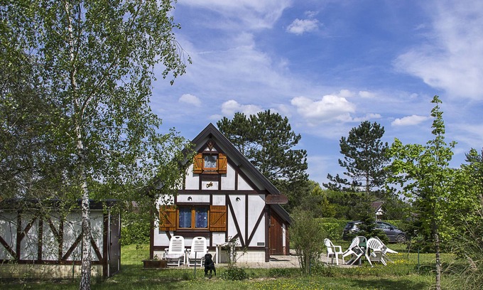 Souvigny-en-Sologne Ski Chalet | Spring nature and sport in 'fleur de sologne'
