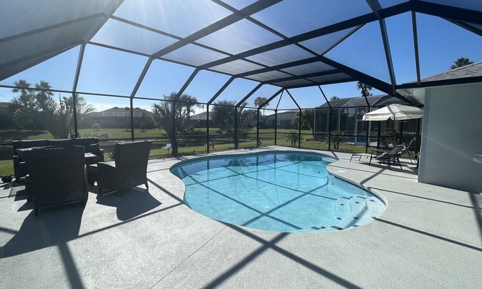 Samsula-Spruce Creek House | Spruce Creek Fly-in Community, 24 hr Security gated Community/inground pool