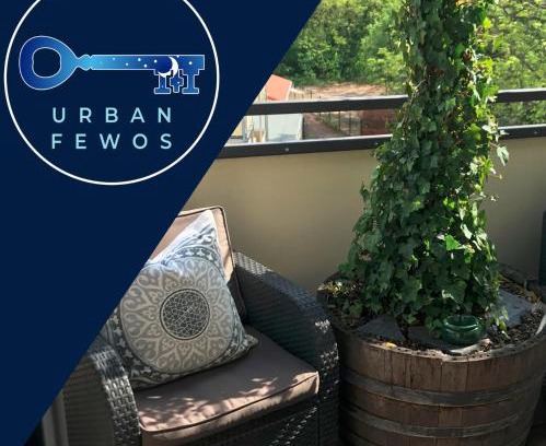Cottbus Apartment | Stadtdschungel FeWo mit Balkon