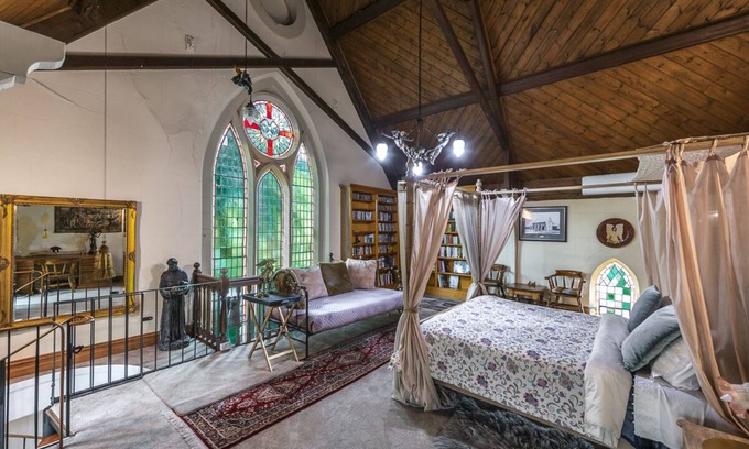 Maylands House | Stay in a Church, private sandstone heritage church.