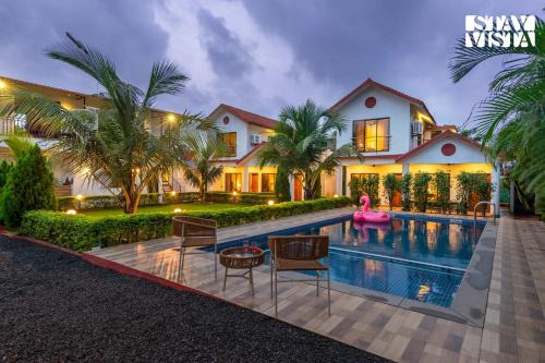 Alibaug Villa | StayVista at Silver Leaf with Lawn & Pool