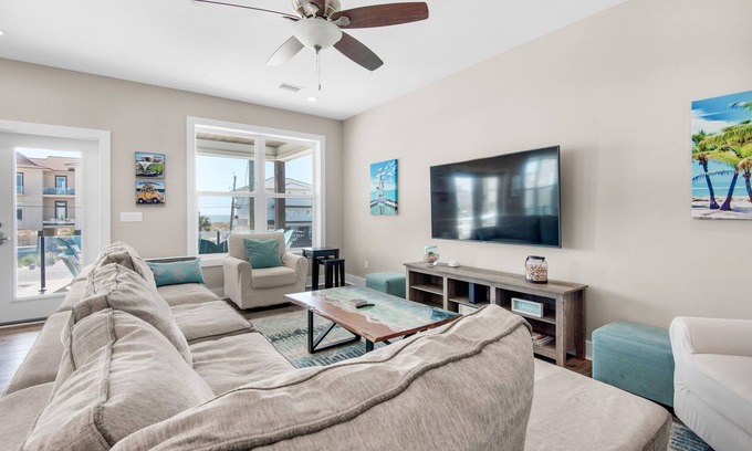 Navarre Beach House | 🏖️Steps 2 Beach-Pet Friendly-Gulf Views-NewlyBuilt-4BR Para-Dise Upper