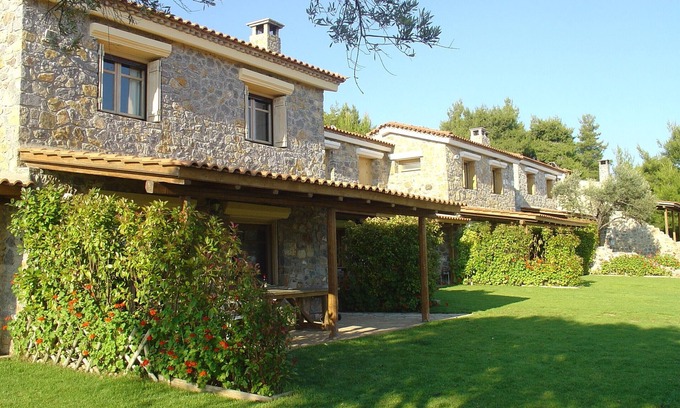 Paradise Beach Villa | Stone-built villa within a tranquil olive grove - beach 200 meters
