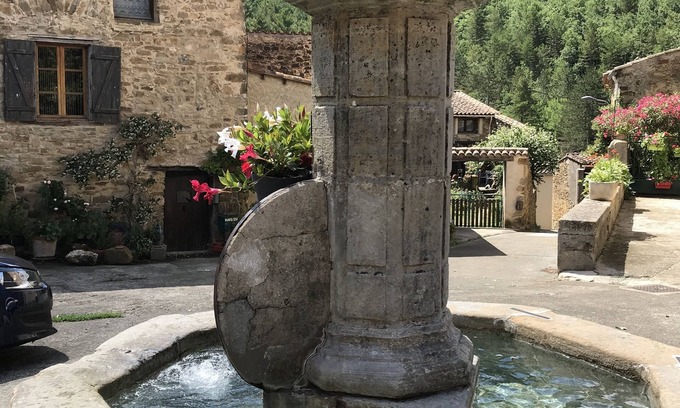 Sougraigne Cottage | Stone Cottage With Private Sun Terrace And Mountain Views