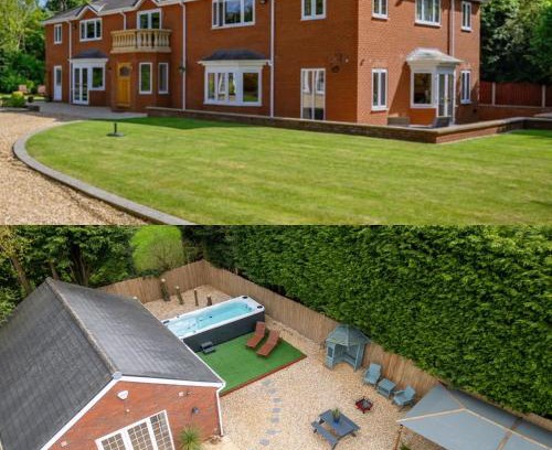 Wixford House | Stratford-upon-Avon 4BR Family Mansion on 1 acre with Pool, Gym & BBQ!