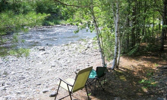 Bingham Cabin | Streamside Campsite plus tiny cabin combines classic camping with rustic charm!