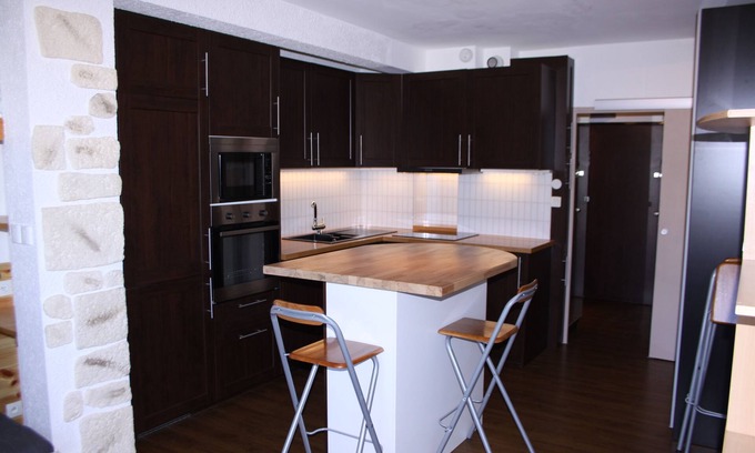 Pra Loup Apartment | Studio 29 m2 quiet at the foot of the slopes PRA LOUP 1650