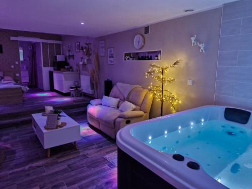 Westrehem Bed & Breakfast | Studio avec jacuzzi , terrasse amenagée et wifi à Westrehem