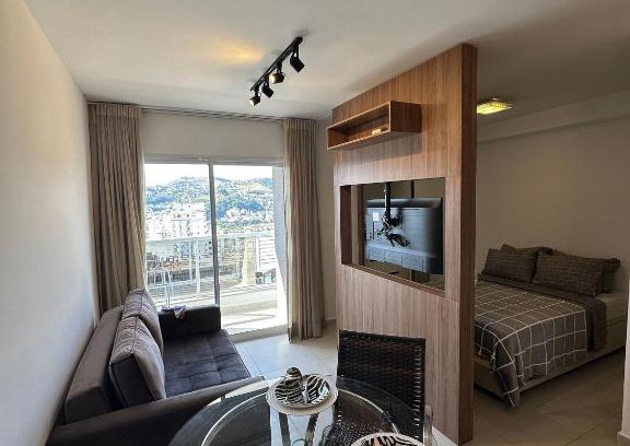 Centro Apartment | Studio Be Happy! piscina academia coz completa