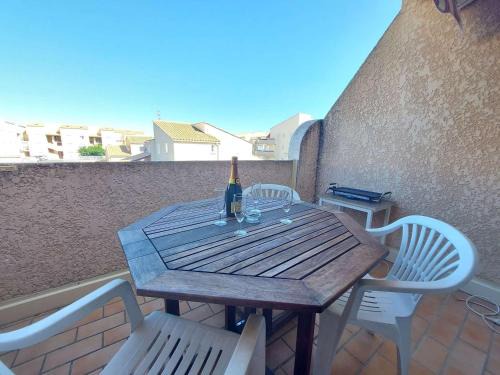 Marseillan Plage Apartment | Studio cabine charmant avec accès piscine et parking - FR-1-326-774