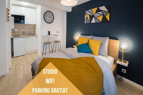 Downtown Apartment | Studio Cosy - Parking - Wifi - Buanderie - Jardin