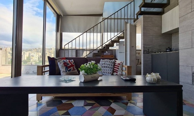 Dbayeh Apartment | Studio Dbayeh Near Abc Wz Duplex Rooftop, Sea View