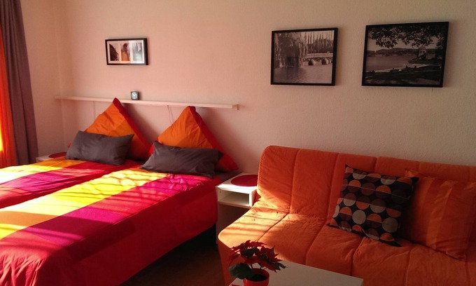 Alt-Betzenhausen Apartment | Studio 'Falk Wohnung Nr -3-' with Mountain View, Balcony and Wi-Fi