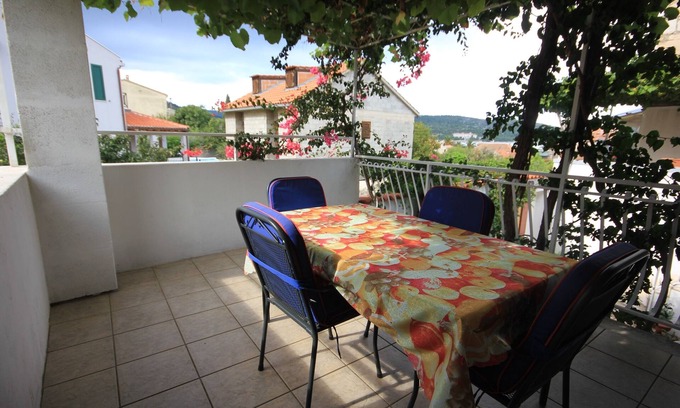 Vis Apartment | Studio flat with terrace and sea view Vis (AS-2476-b)