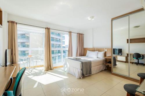 Setor Hoteleiro Norte Apartment | Studio in condo with gym, Asa Norte SMZ407