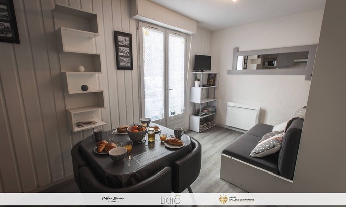 Bareges Apartment | STUDIO "LE COL DU TOURMALET" 2/4 PERS A BAREGES WIFI PARKING LINGE