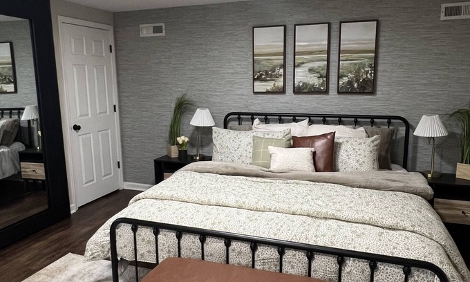 Christiansburg Apartment | Studio oasis ready for you! …No Cleaning Fee….Near I-81, VT & Radford