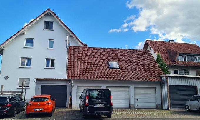 Petersberg Apartment | Studio 'Vorder Rhön Haus 21a' with Wi-Fi