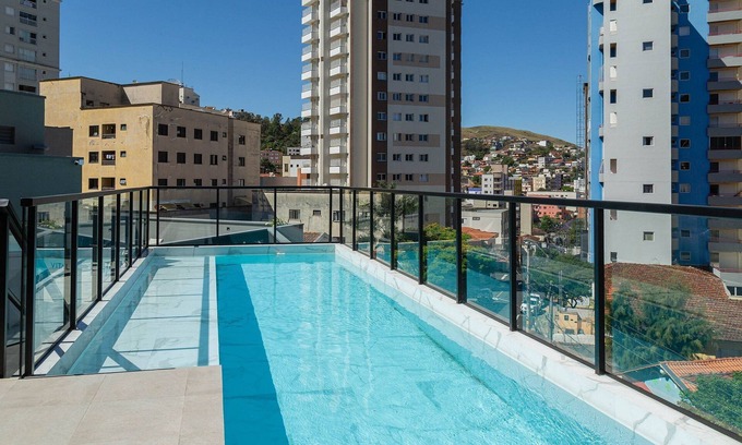 Sao Benedito Apartment | Studio With Pool in Pocos de Caldas Pgo412