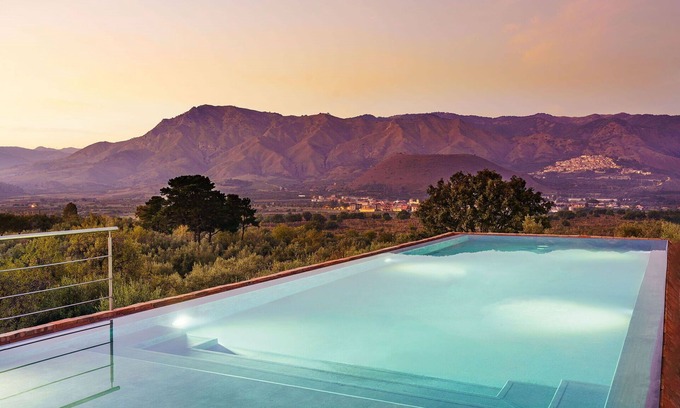 Castiglione di Sicilia Villa | Stunning private villa for 8 people with private pool, A/C, WIFI, TV, terrace and panoramic view