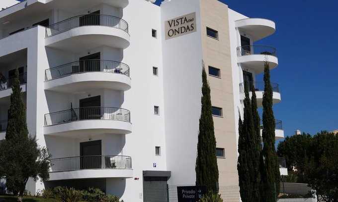 Olhos D'Agua Apartment | Stunning 2nd floor apartment in Olhos de Agua with fabulous sea views