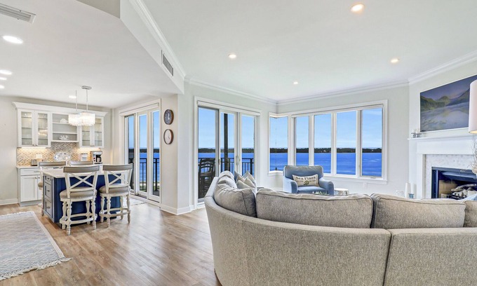 South Beach Villa | Stunning 3 Bedroom villa with incredible views of the Calibogue Sound!