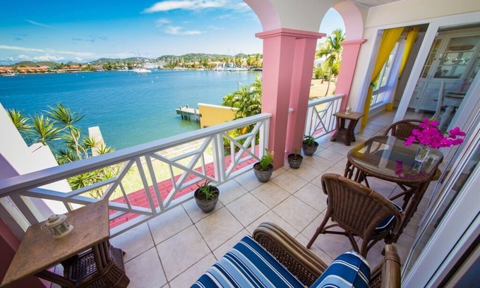 Rodney Bay House | Stunning 3BR Harbour waterfront