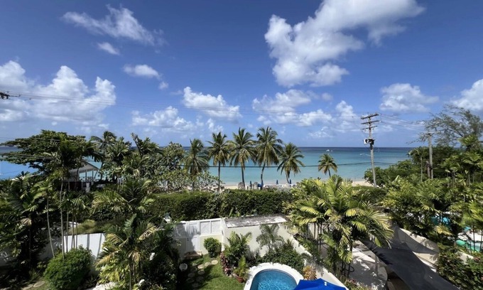 Mullins Villa | Stunning, Gated Villa opposite the best beach in Barbados with its own pool
