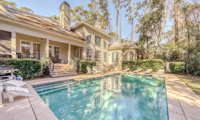Palmetto Dunes House | Stunning home with private pool close to shopping and beach!