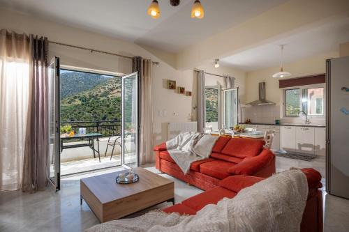 Sisai Apartment | Stunning Mountain View - Authentic Cretan Village