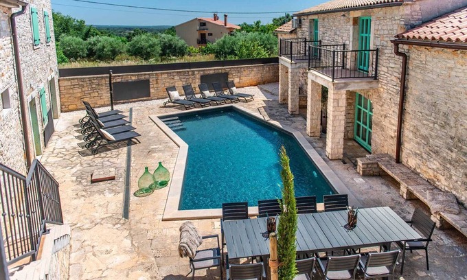 Vosteni Villa | Stunning stone villa with private pool in central Istria
