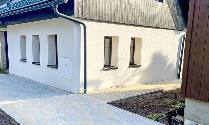 Bedrichov Villa | Stunning villa for 8 guests with WIFI, TV and terrace