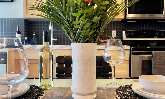 Downtown Edmonton Condo | Sub Penthouse suite over looking the legislature grounds in Beautiful Edmonton .